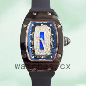Richard Mille RM07-01 Ladies RM07-01-003 Around 31*45mm Blue With Diamonds Dial