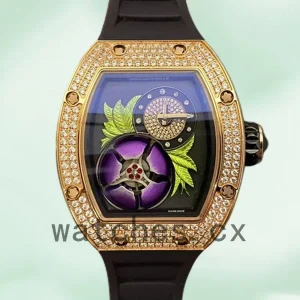Richard Mille RM19-02 Around 50*42mm Men RM19-02-001 Hand Wind Rose Gold