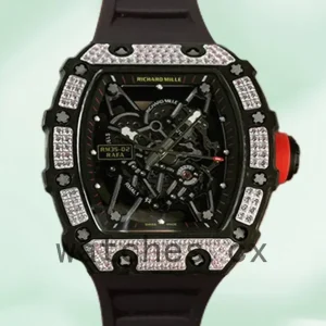 Richard Mille RM35-02 Around 50*42mm Men RM35-02-020 Black