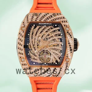 Richard Mille RM51-02 RM51-02-009 Around 48*40mm Ladies Mechanical Rubber Band