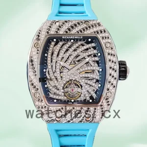 Richard Mille RM51-02 RM51-02-012 Around 48*40mm Ladies Silver-tone