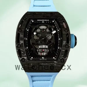 Richard Mille RM052 Around 50*43mm Men RM052-009 Black Mechanical