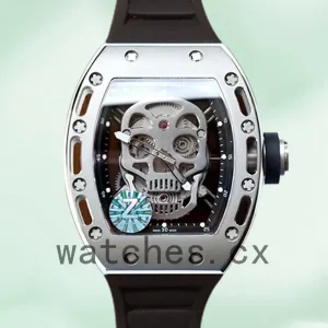 Richard Mille RM52-01 Around 50*43mm Men RM52-01-003 Silver
