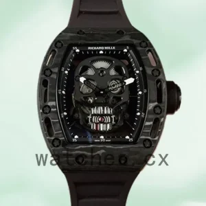 Richard Mille RM052 Men RM052-010 Around 50*43mm Mechanical Black