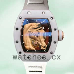 Richard Mille RM52-02 Men RM52-02-008 Around 50*42mm White