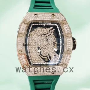 Richard Mille RM52-02 RM52-02-016 Men Around 43mm Rubber Band