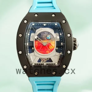 Richard Mille RM52-05 RM52-05-011 Men Around 50*42mm Black