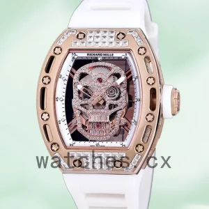 Richard Mille RM 052 Men 50*42mm RM 052-013 Automatic Rubber Band