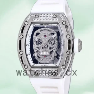 Richard Mille RM 052 RM 052-015 Men 50*42mm Silver Automatic