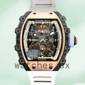 Richard Mille RM21-01 RM21-01 Around 50*40mm Men Automatic Rubber Band