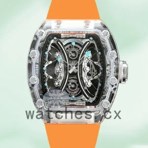 Richard Mille RM53-01 Men Around 50*40mm RM53-01 Transparent Dial