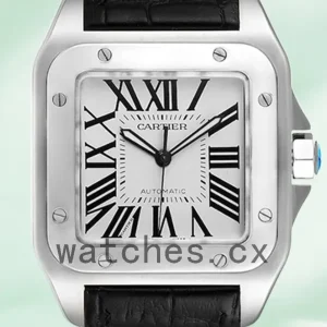 Cartier Santos W20073X8 38mm Men’s Silver-tone