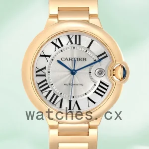 Cartier Ballon Bleu 42mm/36mm W69005Z2 Men’s White Dial