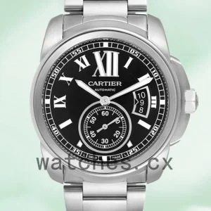 Cartier Cle De Cartier 43mm W7100016 Men’s Silver-tone Automatic