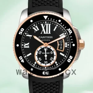 Cartier Cle De Cartier 43mm Men’s W7100055 Silver-tone Black Dial