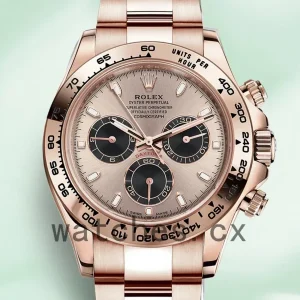 Rolex Daytona Men’s 40mm m116505-0016 Rose Gold-tone Oyster Bracelet