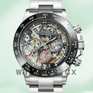 Rolex Daytona Men’s 40mm Skeleton Limited Edition Silver-tone